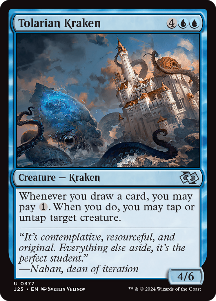 Tolarian Kraken [Foundations Jumpstart] | Exor Games Bridgewater