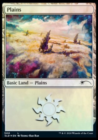 Plains (Enchanted) (544) [Secret Lair Drop Promos] | Exor Games Bridgewater