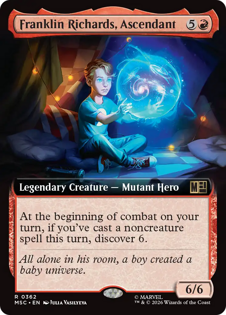 Franklin Richards, Ascendant (Extended Art) [Marvel Super Heroes Commander] | Exor Games Bridgewater