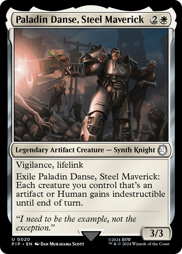 Paladin Danse, Steel Maverick [Fallout] | Exor Games Bridgewater
