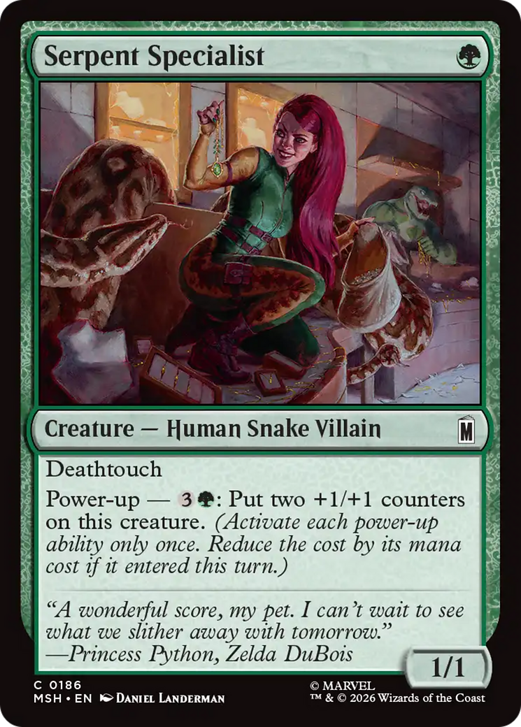 Serpent Specialist [Marvel Super Heroes] | Exor Games Bridgewater