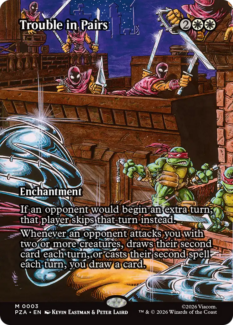 Trouble in Pairs (Borderless) [Teenage Mutant Ninja Turtles Eternal-Legal] | Exor Games Bridgewater