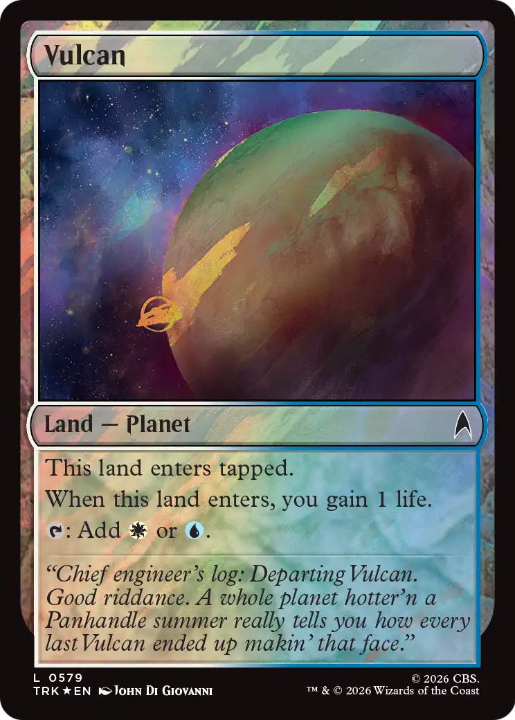 Vulcan (Surge Foil) [Star Trek] | Exor Games Bridgewater