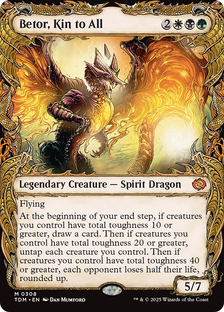 Betor, Kin to All (Showcase) [Tarkir: Dragonstorm] | Exor Games Bridgewater