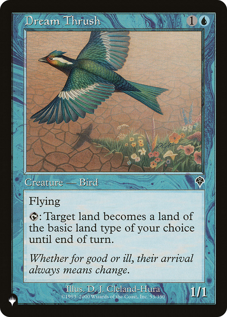 Dream Thrush [The List Reprints] | Exor Games Bridgewater