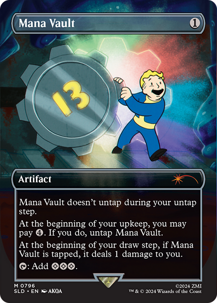 Mana Vault (Rainbow Foil) [Secret Lair Drop Series] | Exor Games Bridgewater