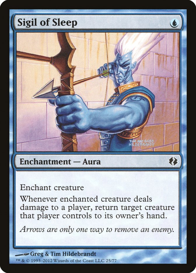 Sigil of Sleep [Duel Decks: Venser vs. Koth] | Exor Games Bridgewater