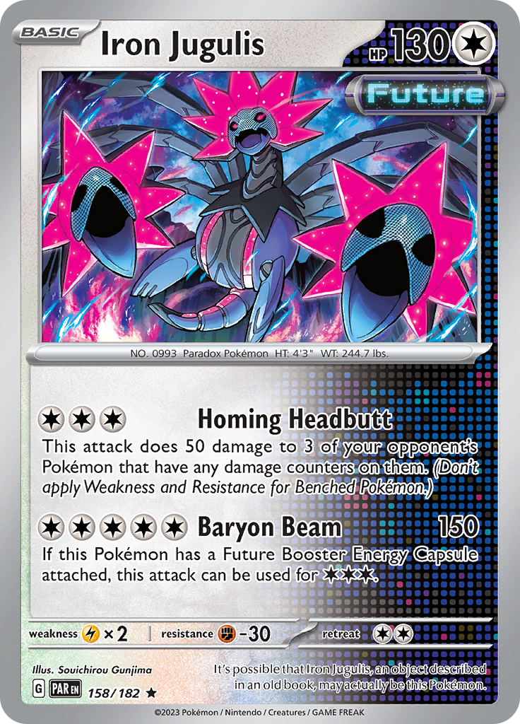 Iron Jugulis (158/182) [Scarlet & Violet: Paradox Rift] | Exor Games Bridgewater