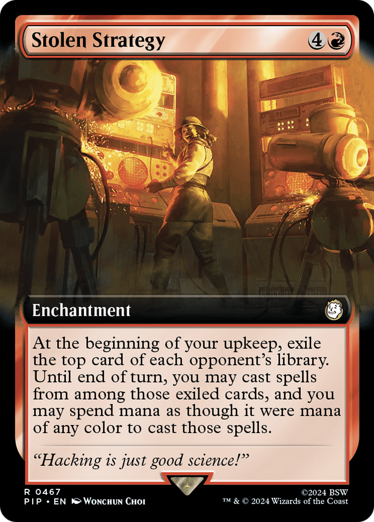 Stolen Strategy (Extended Art) [Fallout] | Exor Games Bridgewater