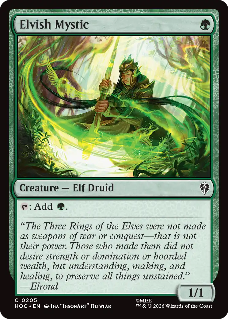 Elvish Mystic [The Hobbit: Eternal-Legal] | Exor Games Bridgewater