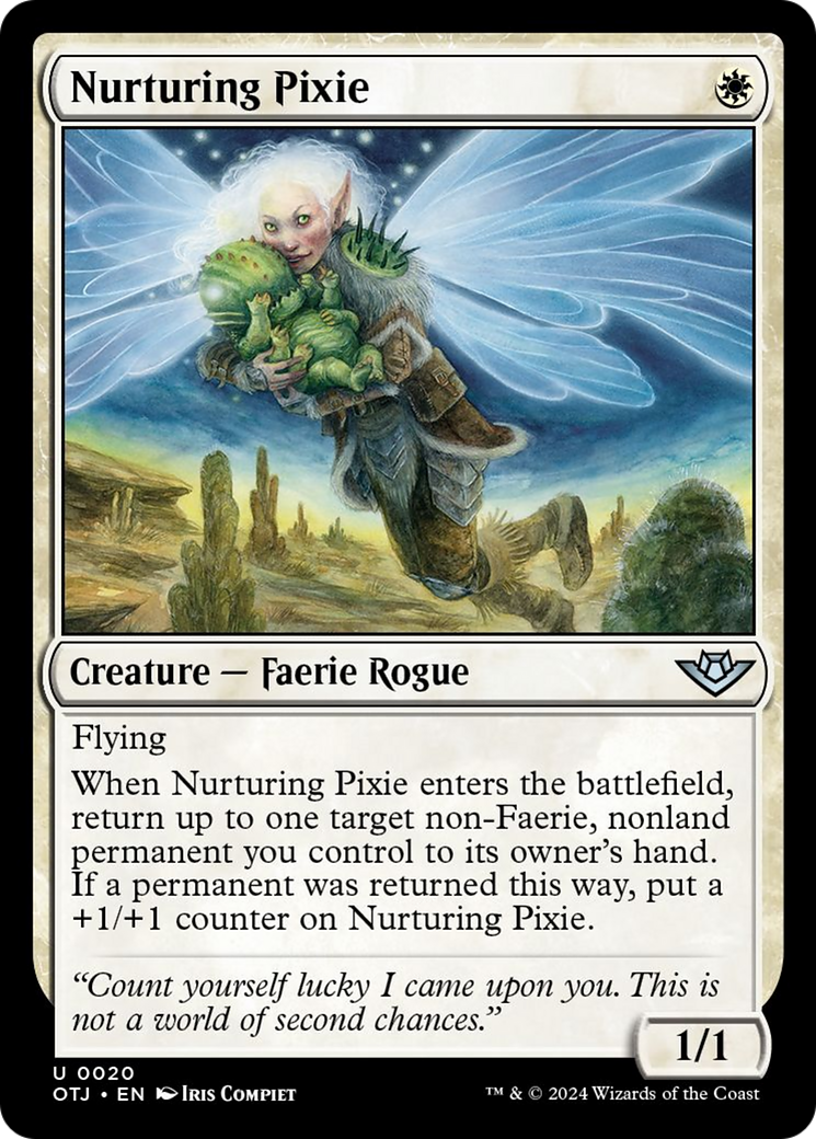 Nurturing Pixie [Outlaws of Thunder Junction] | Exor Games Bridgewater