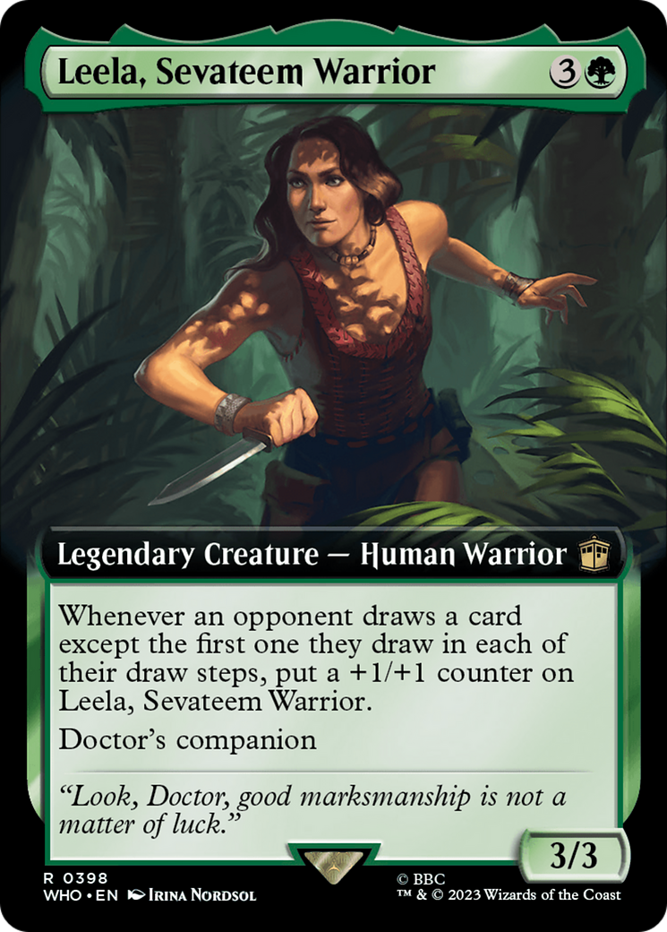 Leela, Sevateem Warrior (Extended Art) [Doctor Who] | Exor Games Bridgewater