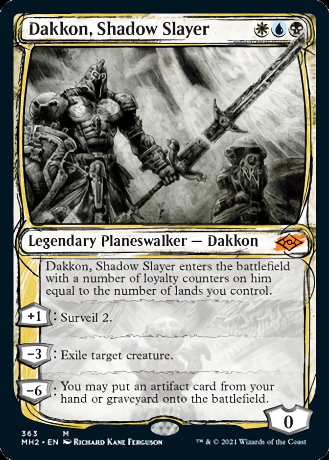 Dakkon, Shadow Slayer (Sketch) [Modern Horizons 2] | Exor Games Bridgewater