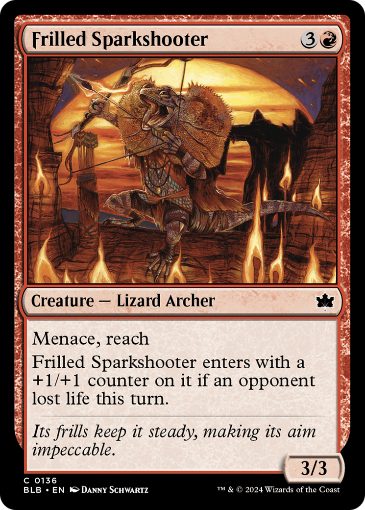 Frilled Sparkshooter [Bloomburrow] | Exor Games Bridgewater