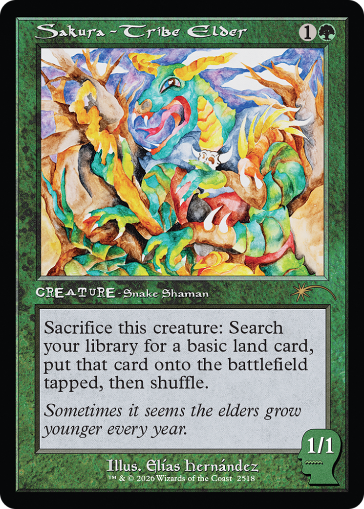 Sakura-Tribe Elder (2518) [Secret Lair Drop Series] | Exor Games Bridgewater