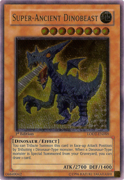 Super-Ancient Dinobeast [LODT-EN088] Ultimate Rare | Exor Games Bridgewater