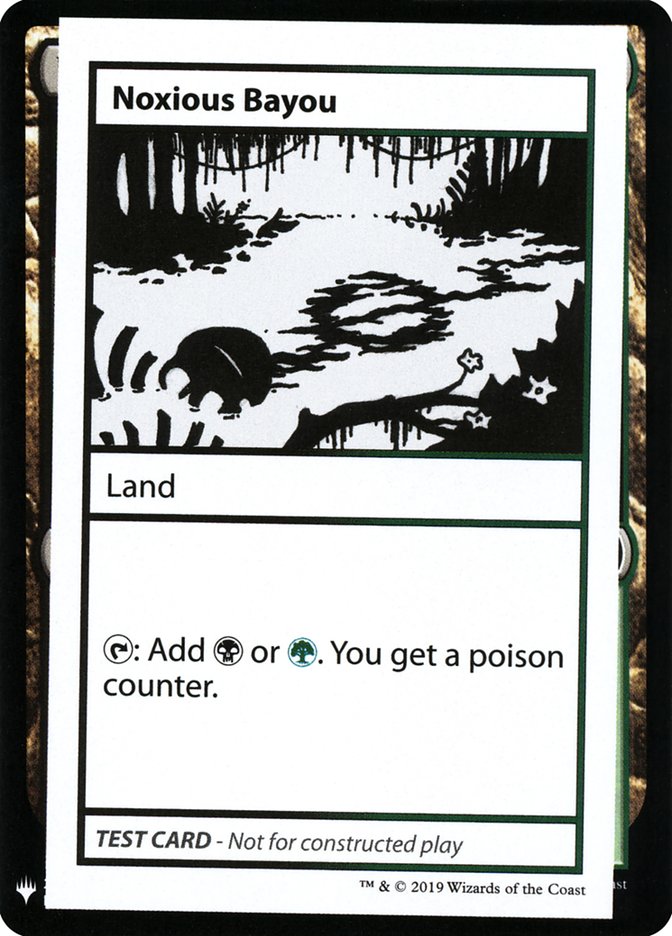 Noxious Bayou [Mystery Booster Playtest Cards] | Exor Games Bridgewater