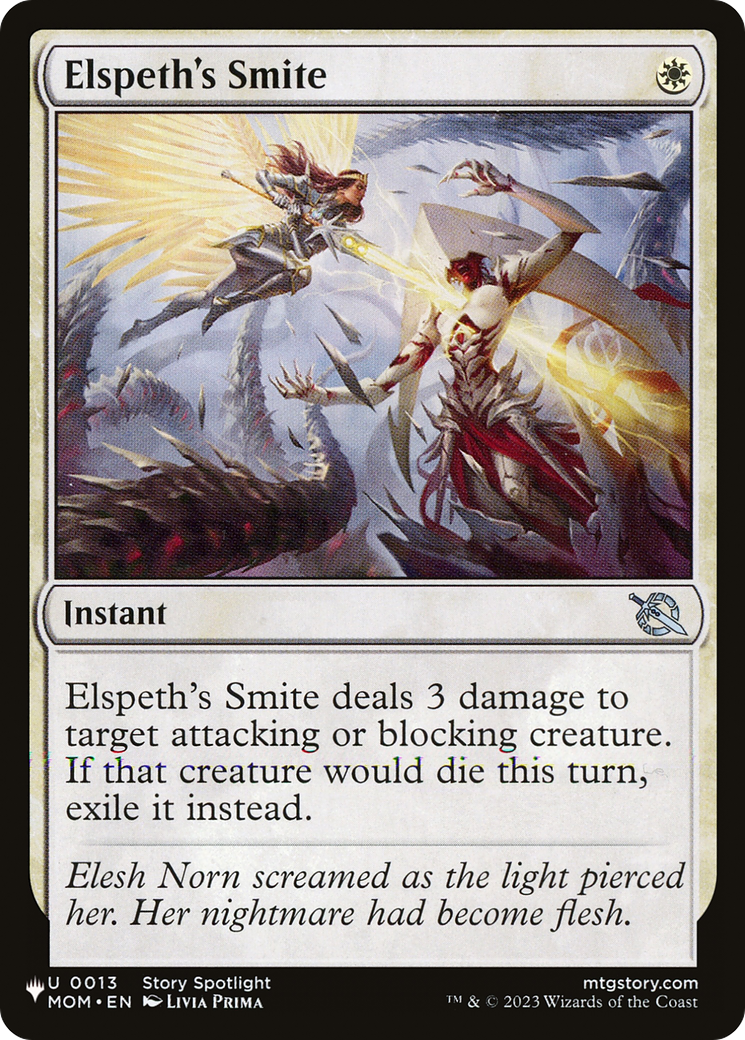 Elspeth's Smite [The List Reprints] | Exor Games Bridgewater