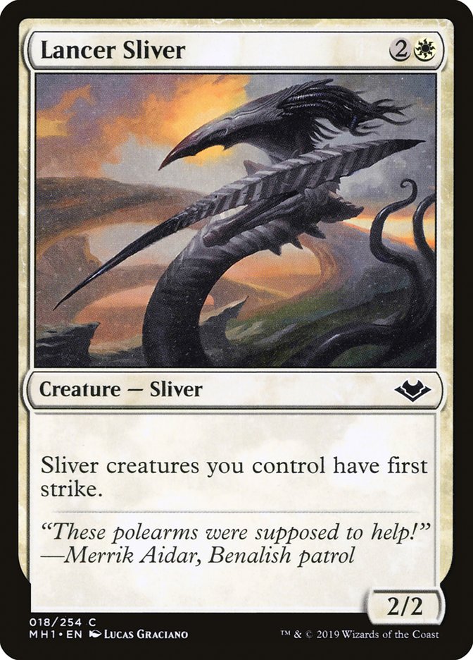 Lancer Sliver [Modern Horizons] | Exor Games Bridgewater