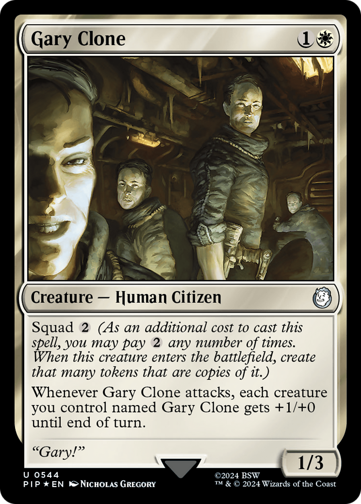 Gary Clone (Surge Foil) [Fallout] | Exor Games Bridgewater