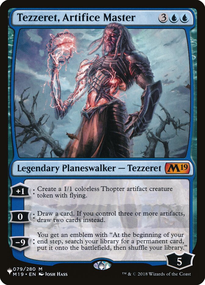 Tezzeret, Artifice Master [The List] | Exor Games Bridgewater