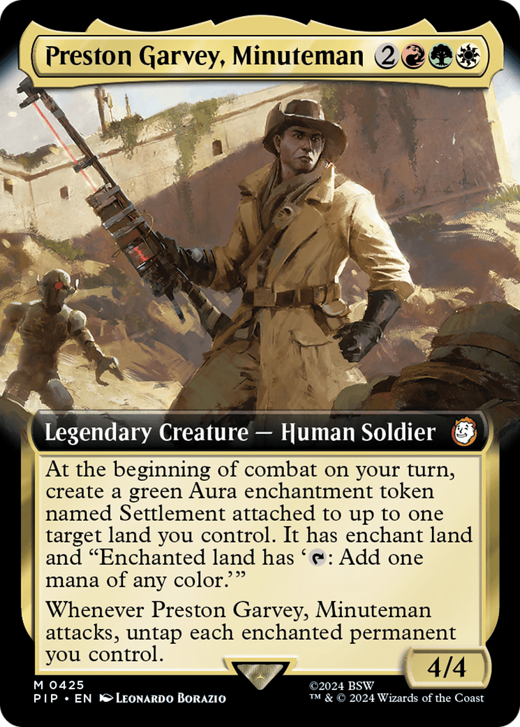 Preston Garvey, Minuteman (Extended Art) [Fallout] | Exor Games Bridgewater