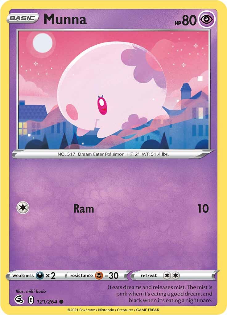 Munna (121/264) [Sword & Shield: Fusion Strike] | Exor Games Bridgewater