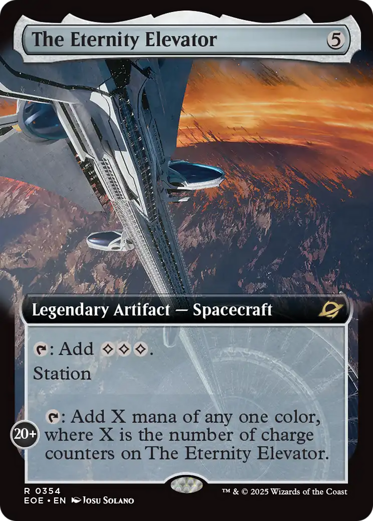 The Eternity Elevator (Extended Art) [Edge of Eternities] | Exor Games Bridgewater