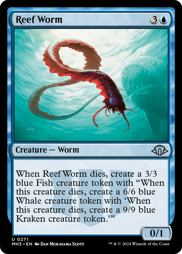 Reef Worm [Modern Horizons 3] | Exor Games Bridgewater