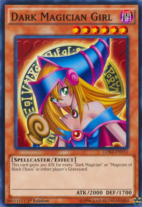 Dark Magician Girl [LDK2-ENY11] Common | Exor Games Bridgewater