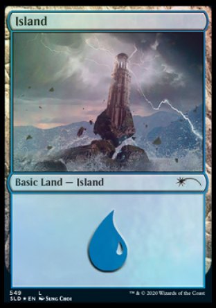 Island (Wizards) (549) [Secret Lair Drop Promos] | Exor Games Bridgewater