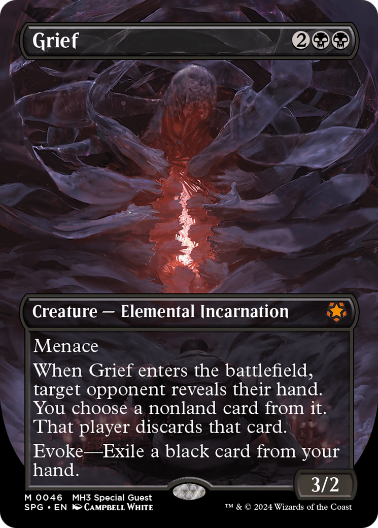 Grief (Borderless) [Modern Horizons 3 Special Guests] | Exor Games Bridgewater