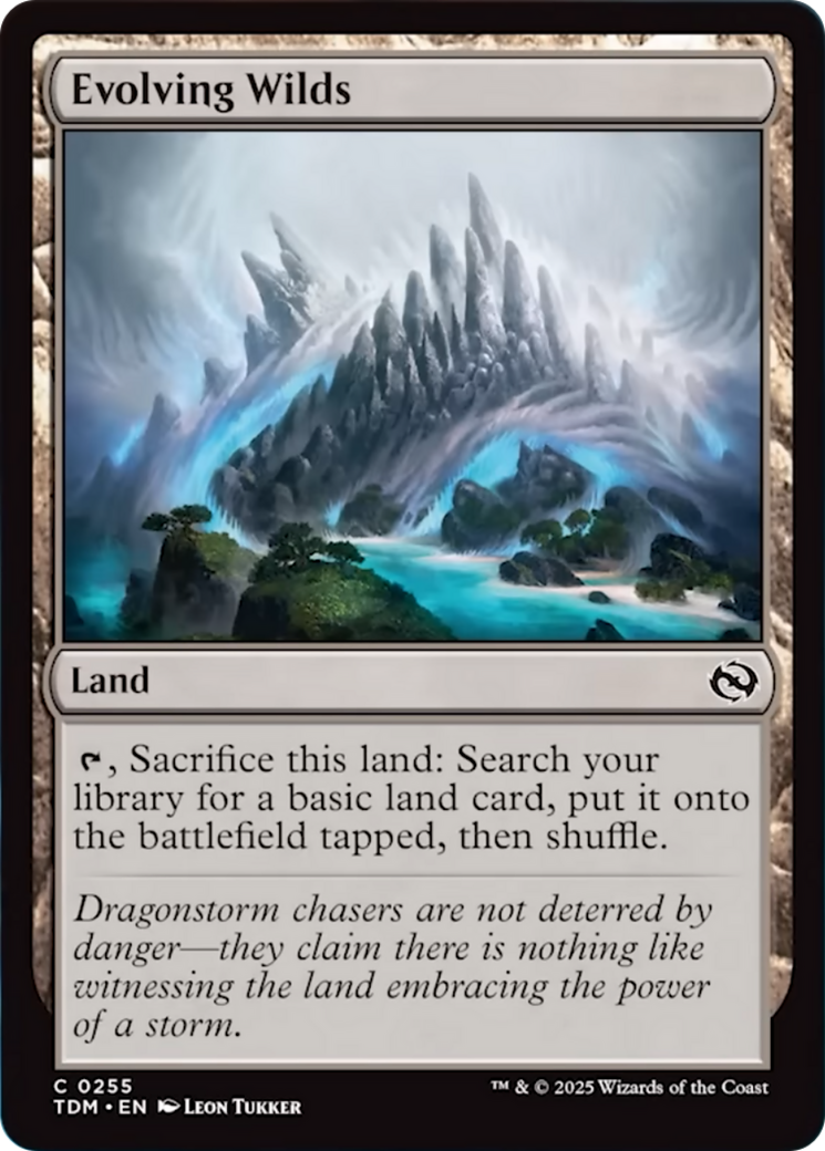 Evolving Wilds [Tarkir: Dragonstorm] | Exor Games Bridgewater