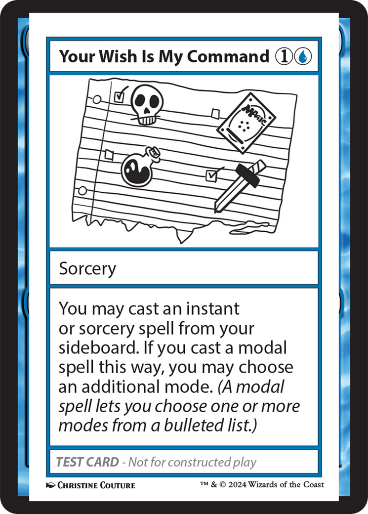 Your Wish Is My Command [Mystery Booster 2 Playtest Cards] | Exor Games Bridgewater