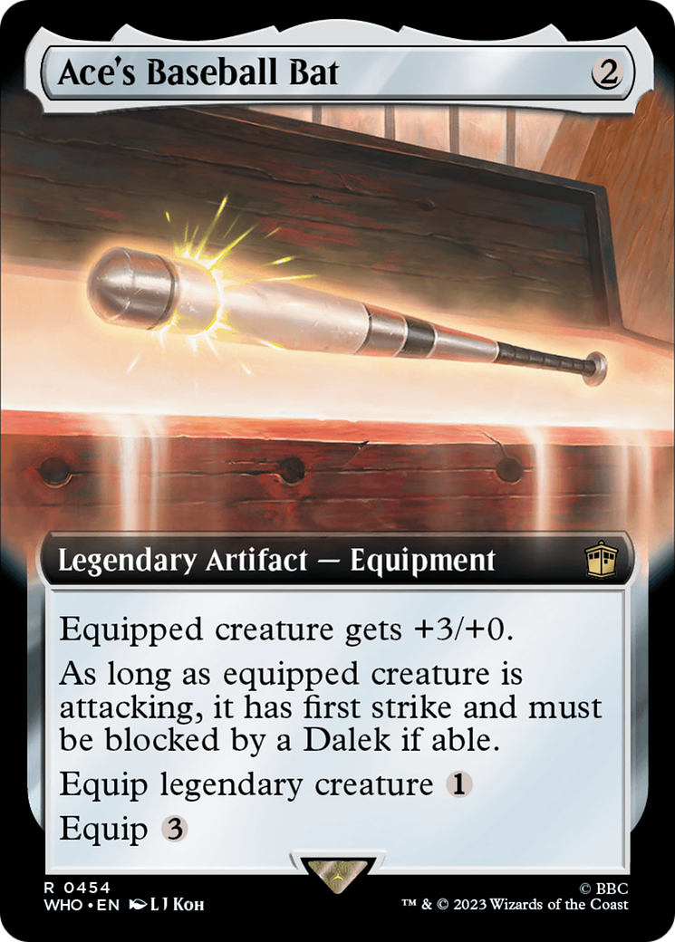 Ace's Baseball Bat (Extended Art) [Doctor Who] | Exor Games Bridgewater