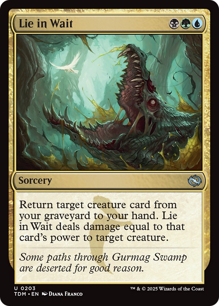 Lie in Wait [Tarkir: Dragonstorm] | Exor Games Bridgewater