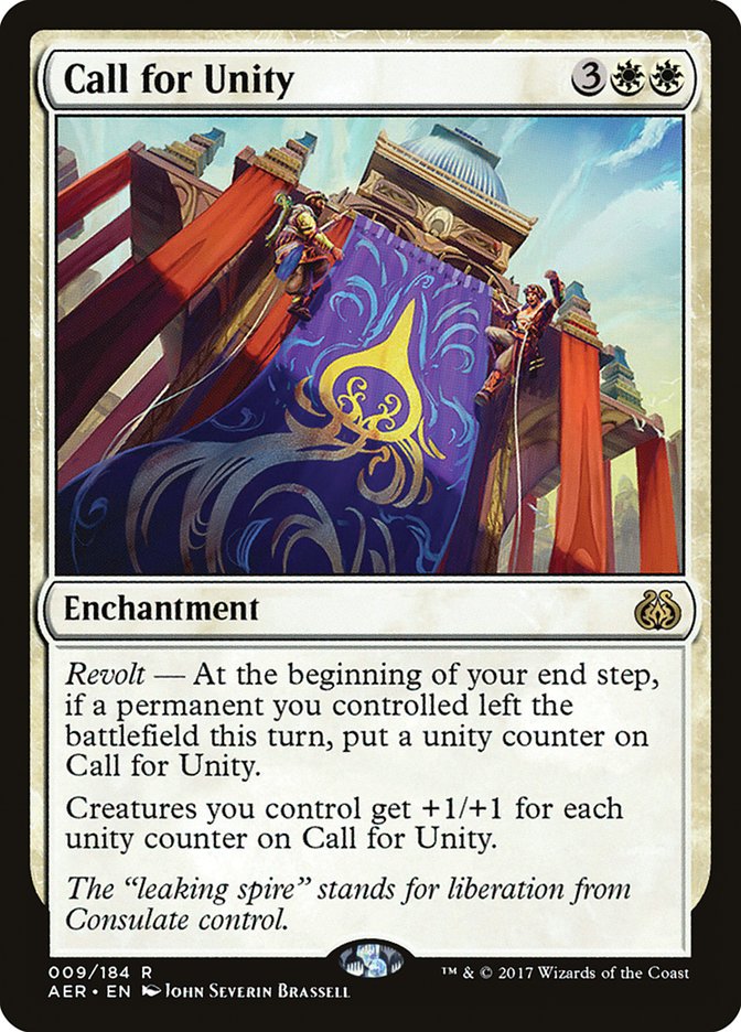Call for Unity [Aether Revolt] | Exor Games Bridgewater
