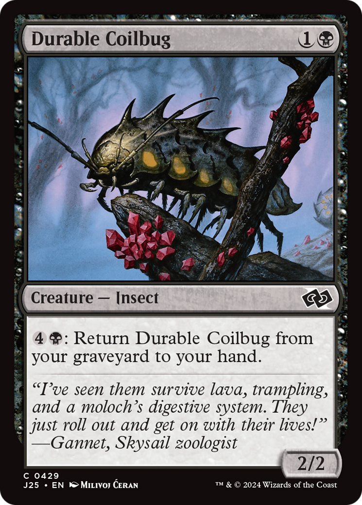 Durable Coilbug [Foundations Jumpstart] | Exor Games Bridgewater