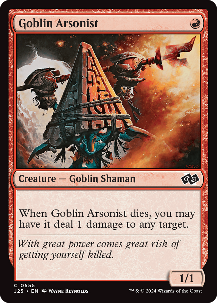 Goblin Arsonist [Foundations Jumpstart] | Exor Games Bridgewater