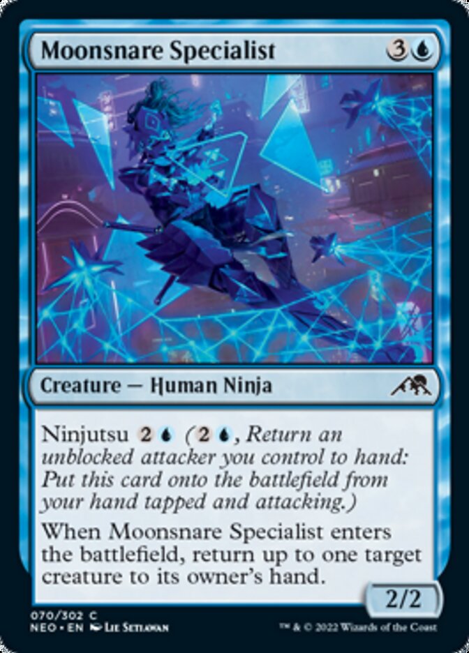 Moonsnare Specialist [Kamigawa: Neon Dynasty] | Exor Games Bridgewater