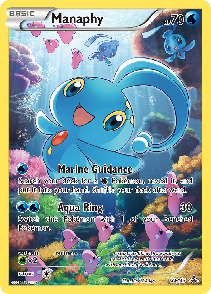 Manaphy (XY113) [XY: Black Star Promos] | Exor Games Bridgewater