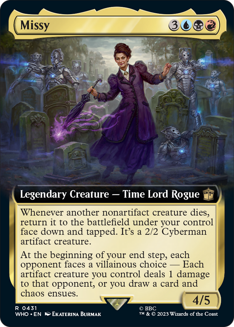 Missy (Extended Art) [Doctor Who] | Exor Games Bridgewater
