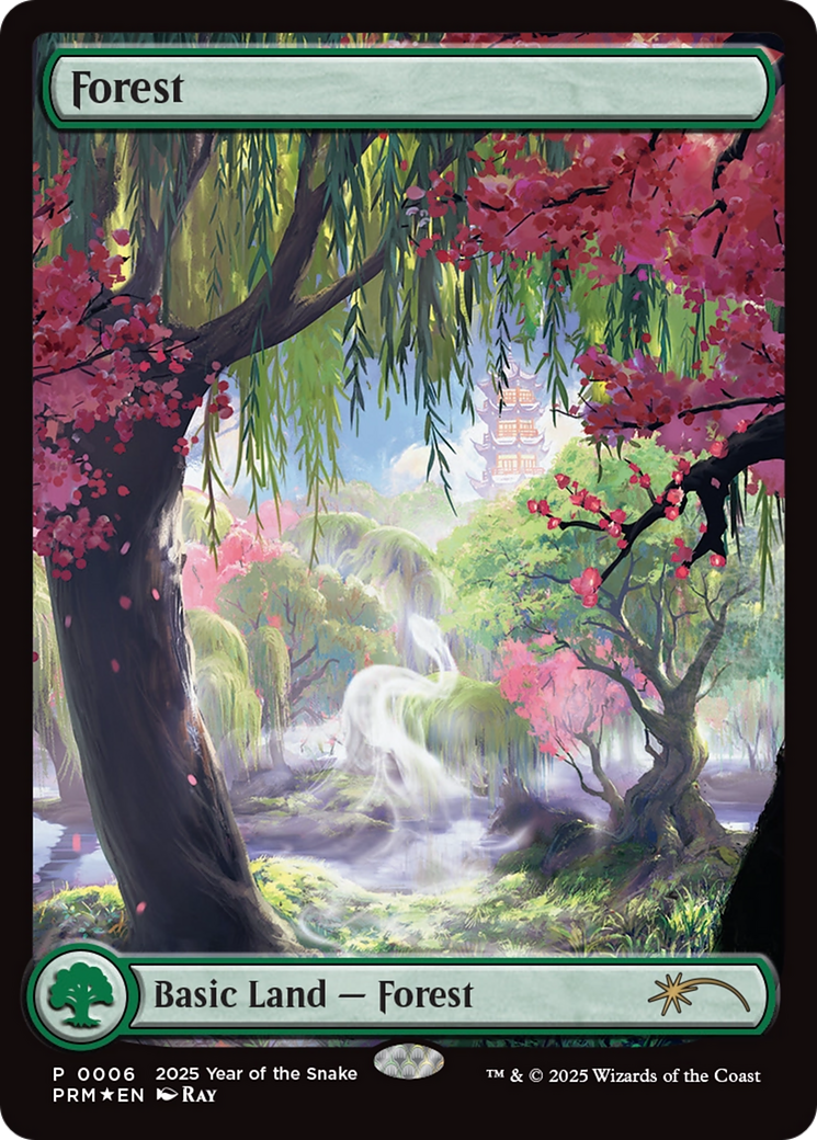 Forest (Year of the Snake 2025) [Standard Showdown Promos] | Exor Games Bridgewater