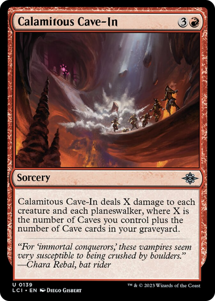 Calamitous Cave-In [The Lost Caverns of Ixalan] | Exor Games Bridgewater