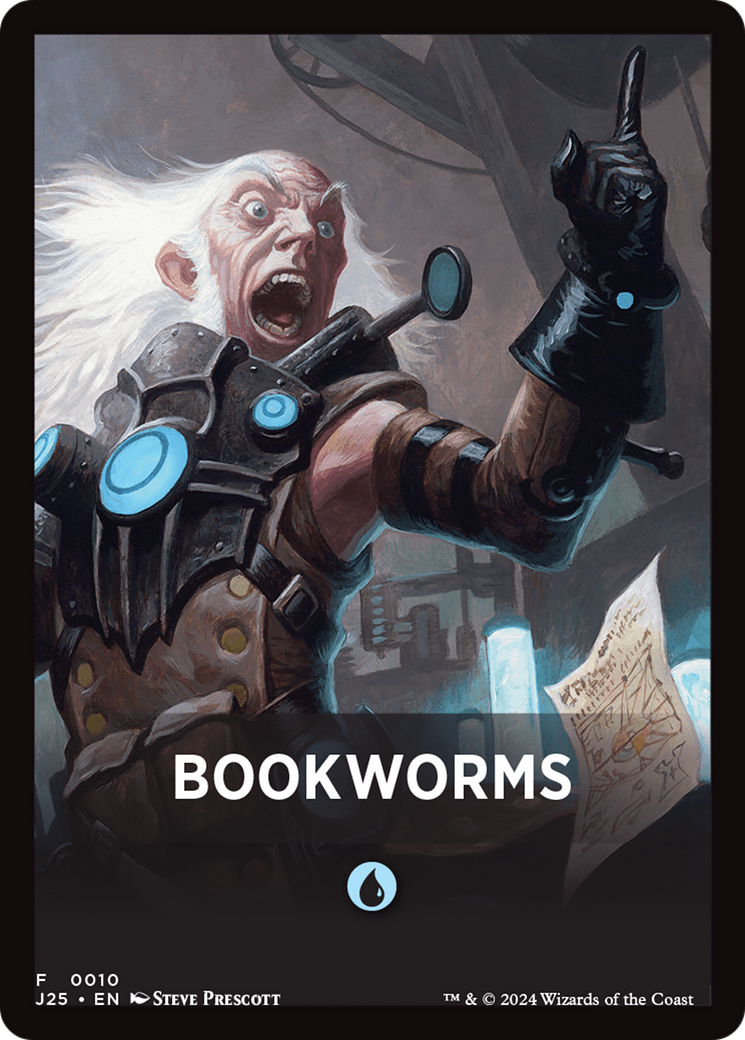 Bookworms Theme Card [Foundations Jumpstart Front Cards] | Exor Games Bridgewater