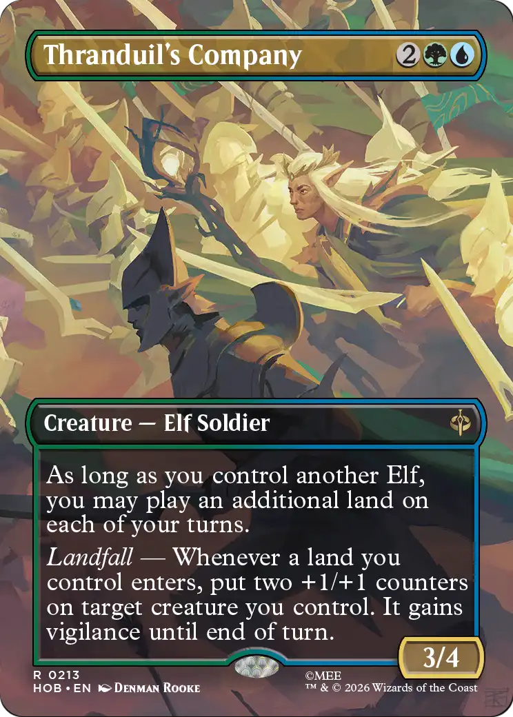 Thranduil's Company (Borderless) [The Hobbit] | Exor Games Bridgewater