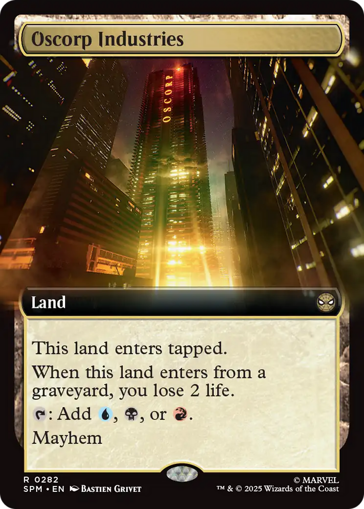Oscorp Industries (Extended Art) [Marvel's Spider-Man] | Exor Games Bridgewater