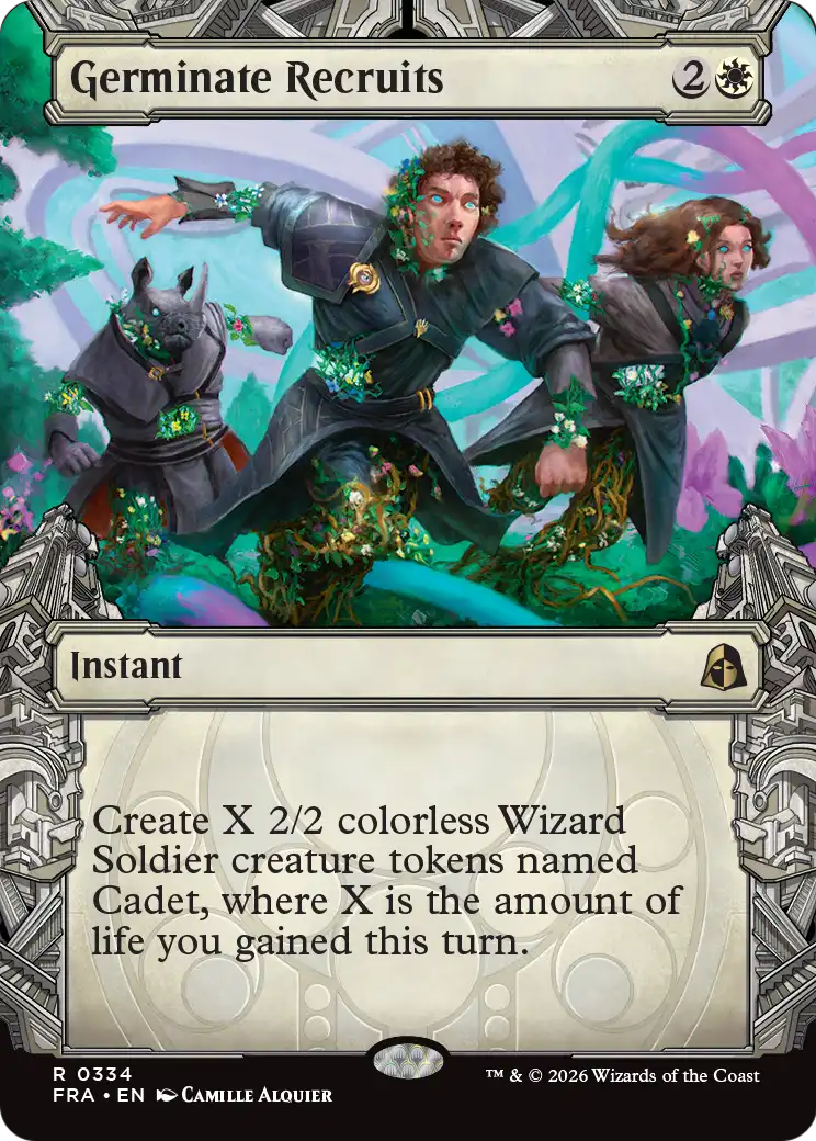 Germinate Recruits (Showcase) [Reality Fracture] | Exor Games Bridgewater