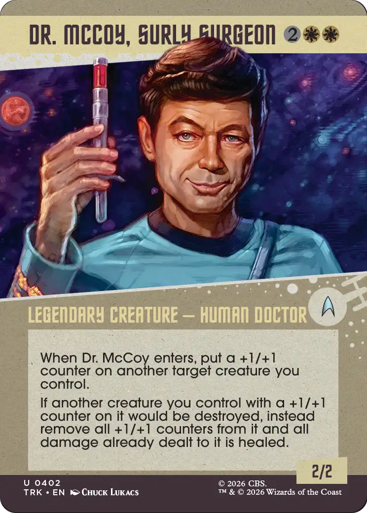 Dr. McCoy, Surly Surgeon (Showcase) [Star Trek] | Exor Games Bridgewater