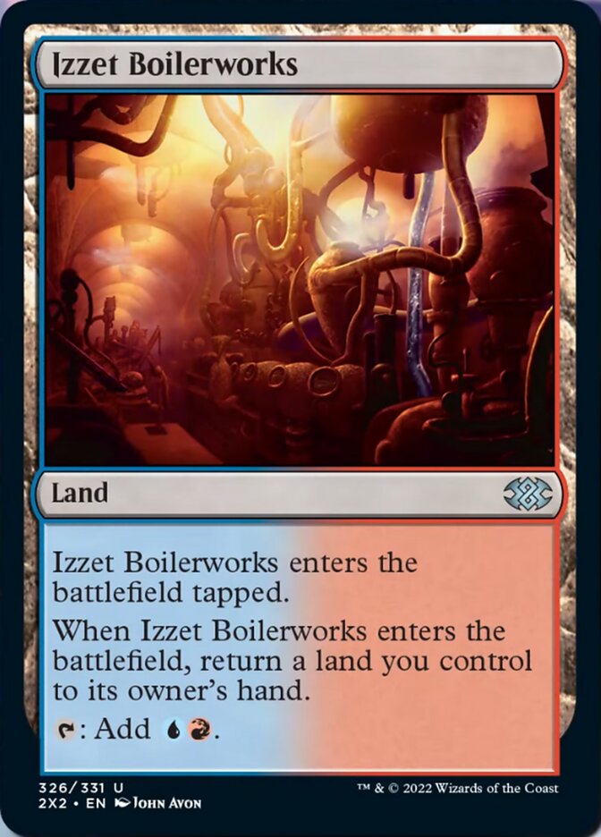 Izzet Boilerworks [Double Masters 2022] | Exor Games Bridgewater